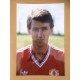 Signed photo of Peter Davenport the Manchester United footballer.